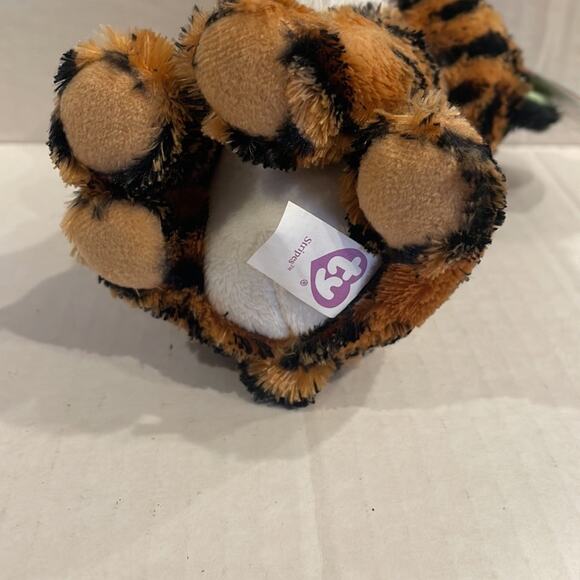 Stripes the Tiger TY Beanie Baby - Picture 5 of 5